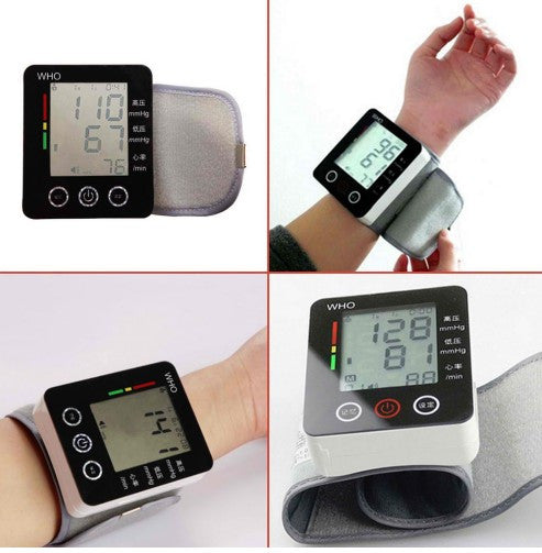 Touch Wrist Blood Pressure Monitor Watch