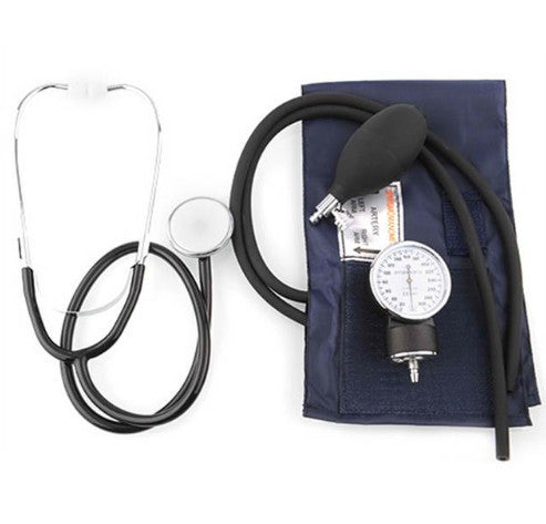 Blood Pressure Measure Monitor Kit Cuff Stethoscope Travel
