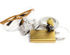 Dental Glasses 3.5X 420mm +LED Head Light Lamp