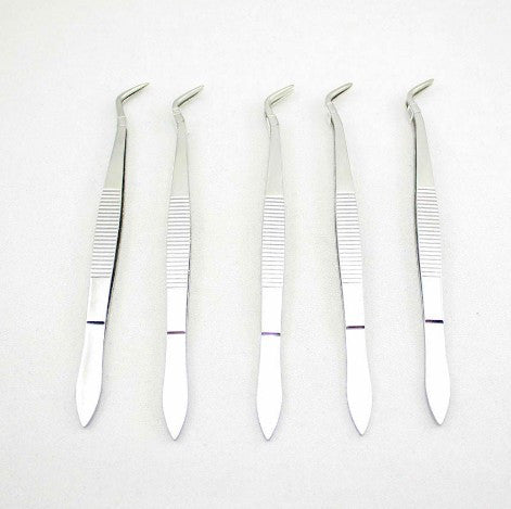 Stainless Steel Tweezers Lab Equipment